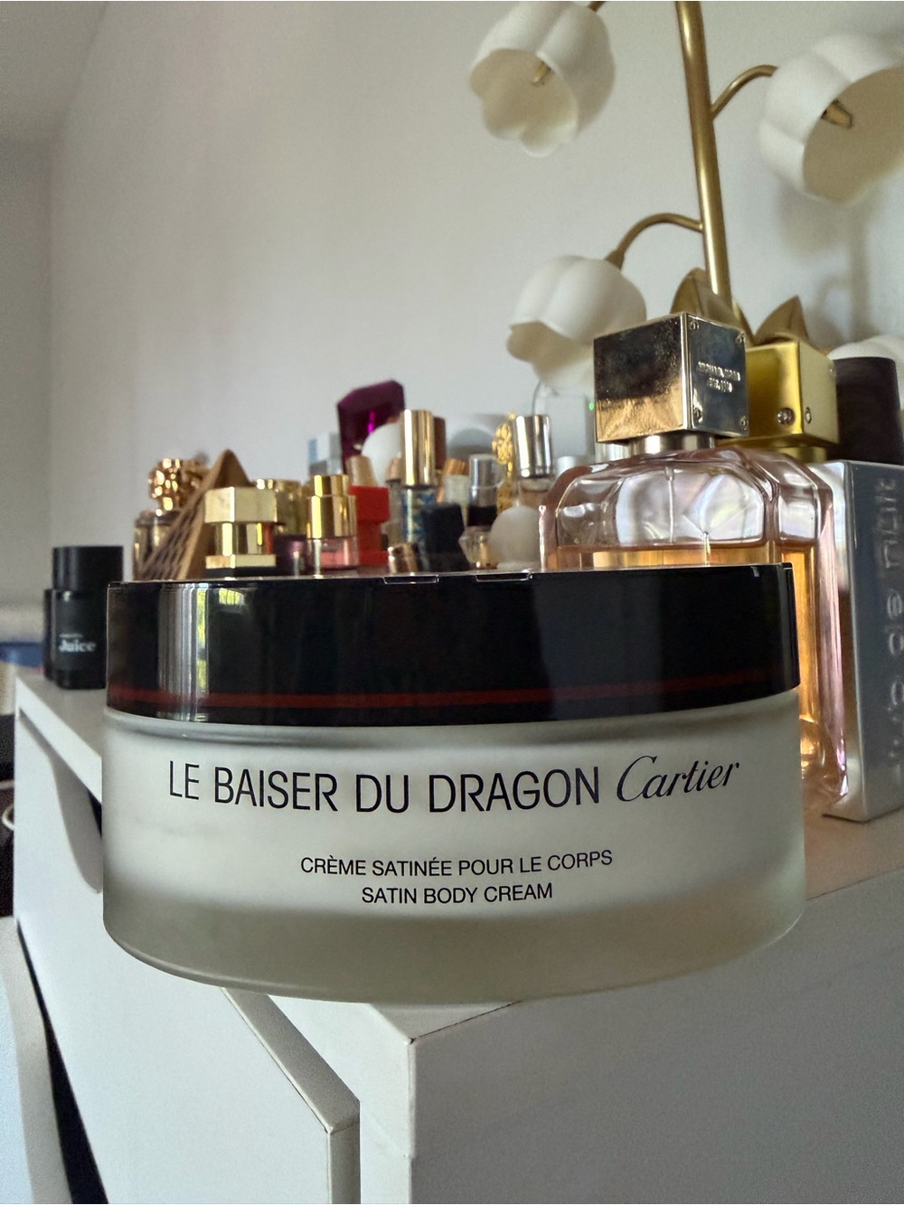 Le Baiser Du Dragon Cartier Perfume Satin Body Cream 200 Ml / 6.75 Fl